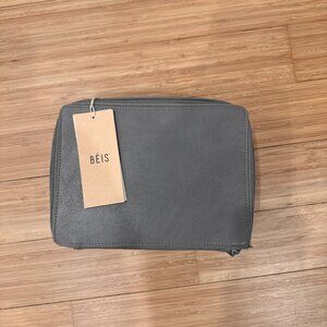 BRAND NEW WITH TAGS Beis The Cosmetics Case Grey
